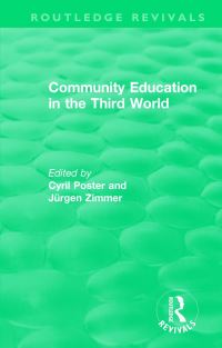 Book Cover for Community Education in the Third World by C D Poster, Jürgen Zimmer