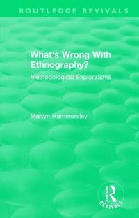 Book Cover for What's Wrong With Ethnography? by Martyn Hammersley