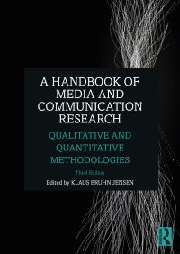 Book Cover for A Handbook of Media and Communication Research by Klaus Bruhn Jensen