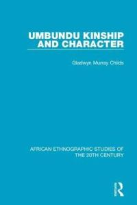 Book Cover for Umbundu Kinship and Character by Gladwyn Murray Childs
