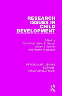 Book Cover for Research Issues in Child Development by C Pratt, Alison Garton, W E Tunmer, Andrew R Nesdale