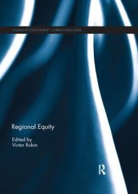 Book Cover for Regional Equity by Victor Rubin