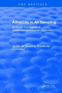 Book Cover for Advances In Air Sampling by American Conference of Governmental Industrial Hygienists