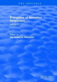 Book Cover for Energetics of Secretion Responses by JWN Akkerman