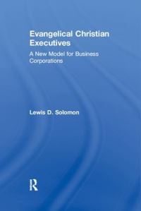 Book Cover for Evangelical Christian Executives by Lewis D Solomon