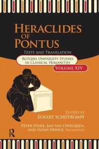 Book Cover for Heraclides of Pontus by Eckart Schütrumpf