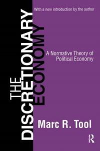 Book Cover for The Discretionary Economy by Marc R Tool