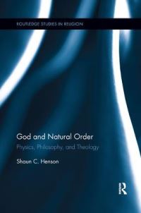 Book Cover for God and Natural Order by Shaun Christopher Henson