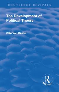 Book Cover for Revival by Otto von Gierke