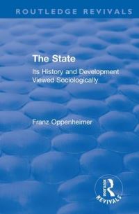 Book Cover for The State by Franz Oppenheimer