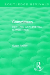 Book Cover for Routledge Revivals: Committees (1963) by Edgar Anstey