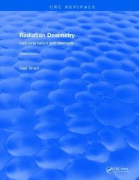 Book Cover for Radiation Dosimetry Instrumentation and Methods (2001) by Gad Shani