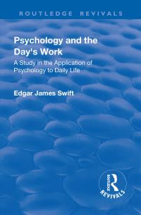 Book Cover for Psychology and the Day's Work by Edgar James Swift