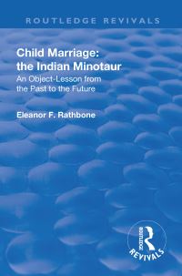Book Cover for Child Marriage by Eleanor F Rathbone