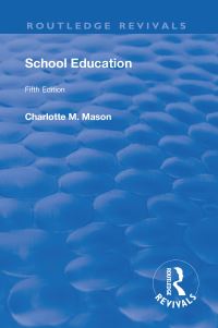 Book Cover for School Education. Volume III by Charlotte M Mason