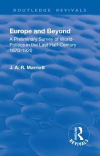 Book Cover for Revival: Europe and Beyond (1921) by Marriott John Arthur Ransome
