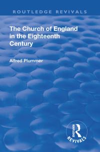 Book Cover for The Church of England in the Eighteenth Century by Alfred Plummer
