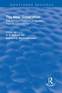 Book Cover for The New Generation by V F Calverton, Samuel D Schmalhausen