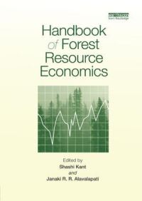 Book Cover for Handbook of Forest Resource Economics by Shashi Kant, Janaki R R Alavalapati