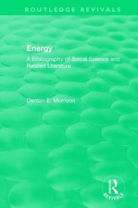 Book Cover for Energy (1975) by Denton E Morrison