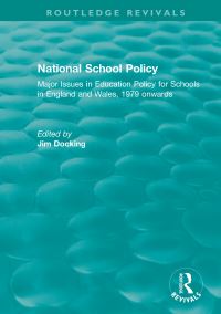 Book Cover for National School Policy (1996) by Jim Docking