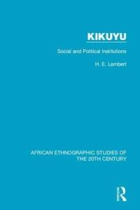 Book Cover for Kikuyu by H E Lambert
