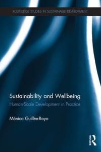 Book Cover for Sustainability and Wellbeing by Mònica GuillenRoyo