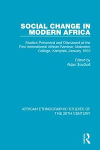 Book Cover for Social Change in Modern Africa by International African Seminar