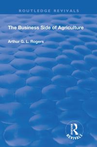 Book Cover for The Business Side of Agriculture by Arthur, GL Rogers