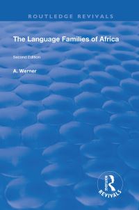 Book Cover for The Language Families of Africa by Alice Werner
