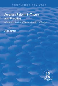 Book Cover for Agrarian Reform in Theory and Practice by Jane Benton