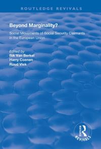 Book Cover for Beyond Marginality? by Rik van Berkel, Harry Coenen, Ruud Vlek