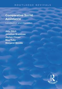 Book Cover for Comparative Social Assistance by John Ditch, Jonathan Bradshaw, Jochen Clasen, Meg Huby, Margaret Moodie
