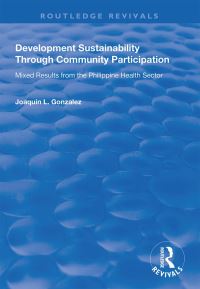 Book Cover for Development Sustainability Through Community Participation by Joaquin Jay Gonzalez