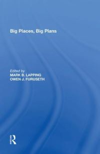 Book Cover for Big Places, Big Plans by Mark B Lapping, Owen J Furuseth