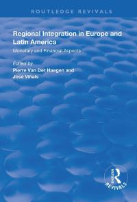 Book Cover for Regional Integration in Europe and Latin America by Pierre van der Haegen, José Viñals