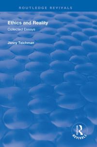 Book Cover for Ethics and Reality by Jenny Teichman