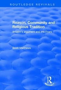 Book Cover for Reason, Community and Religious Tradition by Scott Matthews