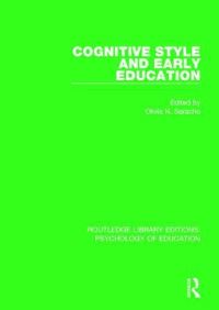 Book Cover for Cognitive Style and Early Education by Olivia N. Saracho