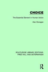 Book Cover for Choice by Alan Donagan