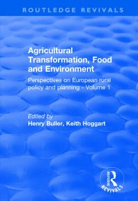 Book Cover for Agricultural Transformation, Food and Environment by Henry Buller, Keith Hoggart