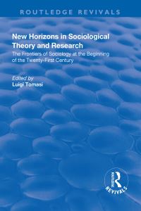 Book Cover for New Horizons in Sociological Theory and Research by Luigi Tomasi