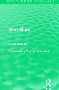 Book Cover for Karl Marx by Loria Achille