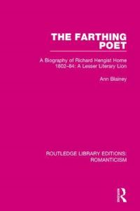 Book Cover for The Farthing Poet by Ann Blainey