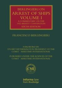 Book Cover for Berlingieri on Arrest of Ships Volume 1 by Francesco Berlingieri