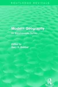Book Cover for Modern Geography by Gary S Dunbar