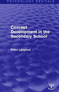 Book Cover for Concept Development in the Secondary School by Peter Langford