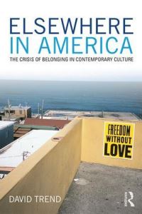 Book Cover for Elsewhere in America by David Trend