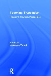 Book Cover for Teaching Translation by Lawrence Venuti