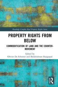 Book Cover for Property Rights from Below by Olivier de Schutter, Balakrishnan Rajagopal